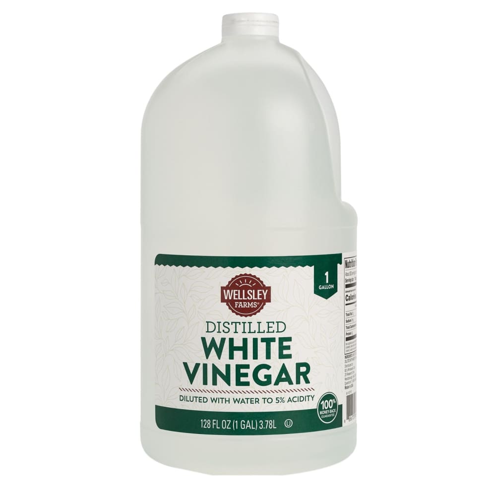 Wellsley Farm Distilled White Vinegar 1 gal. - Home/Grocery Household & Pet/Canned & Packaged Food/Sauces Condiments & Dressings/Oil &