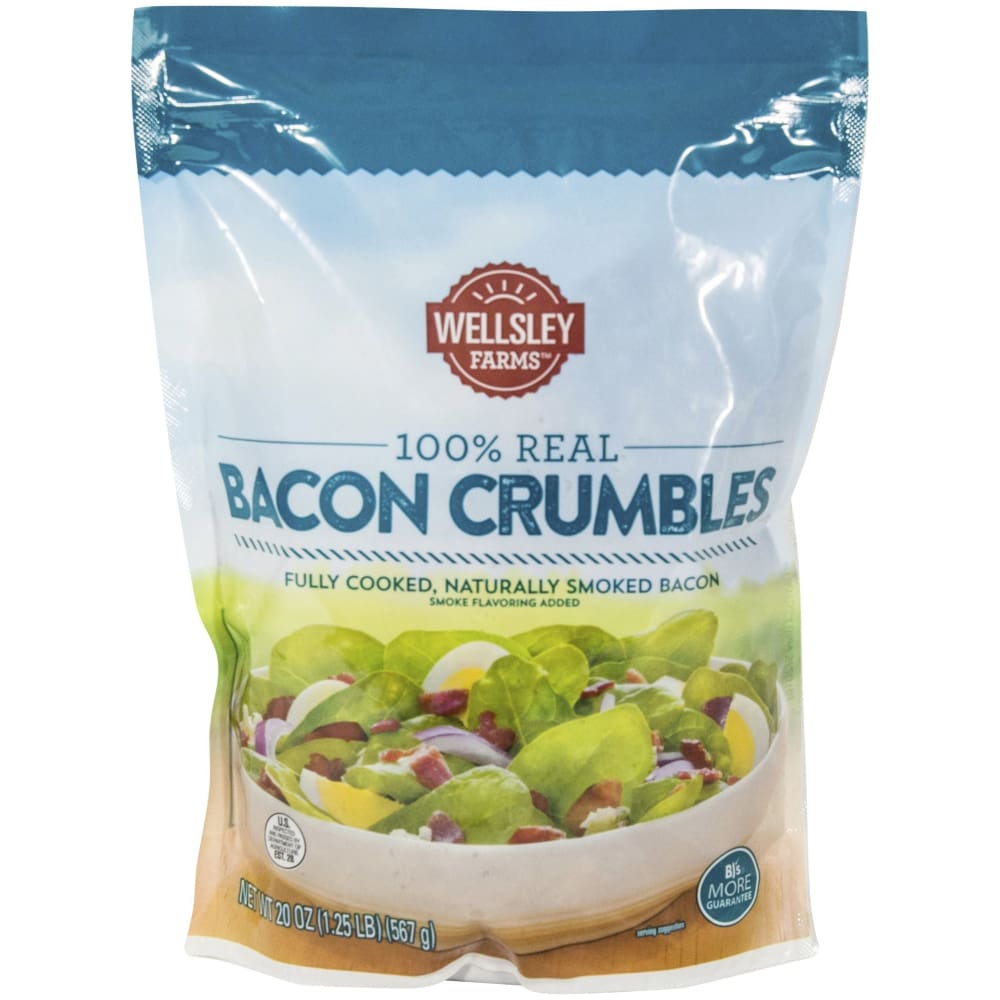 Wellsley Farms 100% Real Bacon Crumbles 20 oz. - Wellsley Farms