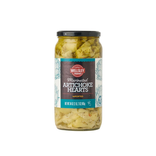 Wellsley Farms Marinated Artichokes 34.6 oz. - Wellsley Farms