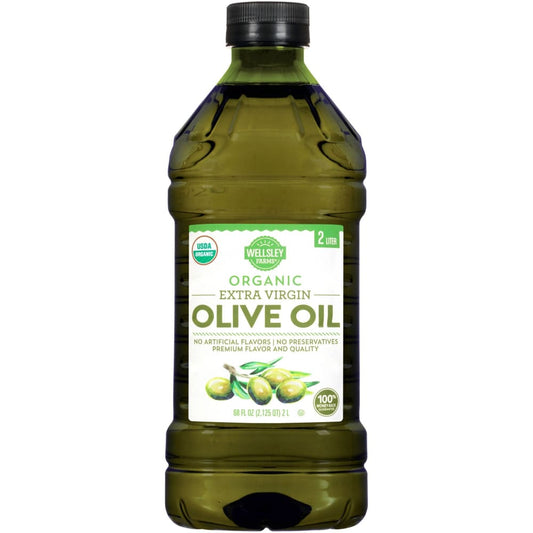 Wellsley Farms Wellsley Farms Organic Extra Virgin Olive Oil 2L - Home/Grocery Household & Pet/Canned & Packaged Food/Sauces Condiments &
