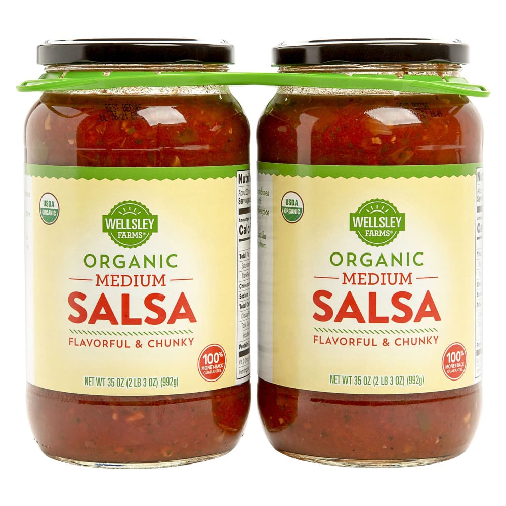 Wellsley Farms Organic Salsa 2 pk./35 oz. - Wellsley Farms