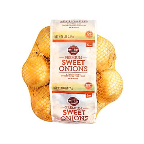 Wellsley Farms Premium Sweet Onions 5 lbs. - Home/Grocery/Wellsley Farms/Wellsley Farms Produce/ - Wellsley Farms