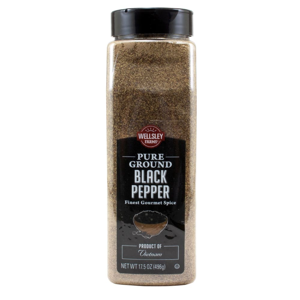 Wellsley Farms Pure Ground Pepper 17.5 oz. - Home/Grocery Household & Pet/Canned & Packaged Food/Baking & Cooking Needs/Herbs Spices &