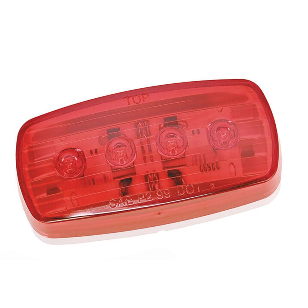 Wesbar LED Clearance-Side Marker Light #58 Series - Red (Pack of 2) - Trailering | Lights & Wiring - Wesbar