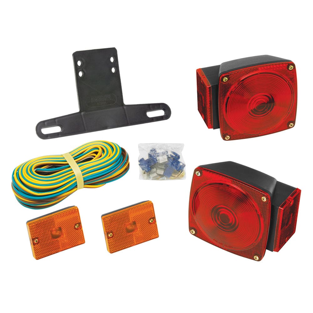 Wesbar Under 80 Combination Trailer Light Kit w/ Sidemarkers - Trailering | Lights & Wiring - Wesbar
