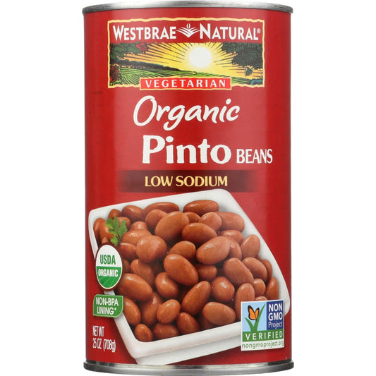 WESTBRAE: Bean Pinto Organic 25 oz (Pack of 5) - Food - WESTBRAE