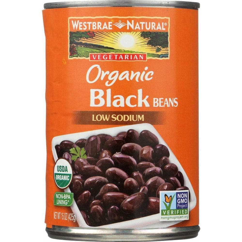 Westbrae Westbrae Natural Vegetarian Organic Black Beans, 15 oz