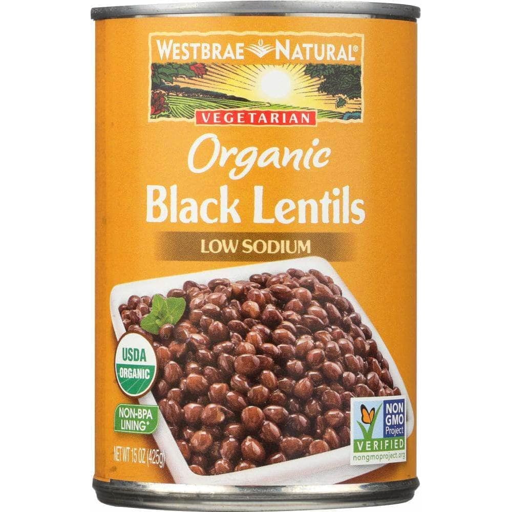 Westbrae Westbrae Organic Black Lentils, 15 oz