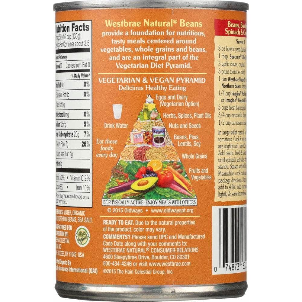 Westbrae Westbrae Organic Great Northern Beans, 15 oz