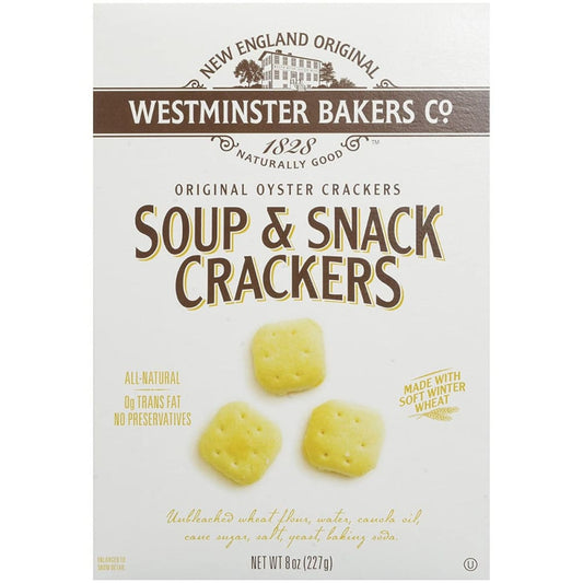 WESTMINSTER: Soup And Snack Cracker 8 oz (Pack of 5) - Snacks > Crackers - WESTMINSTER