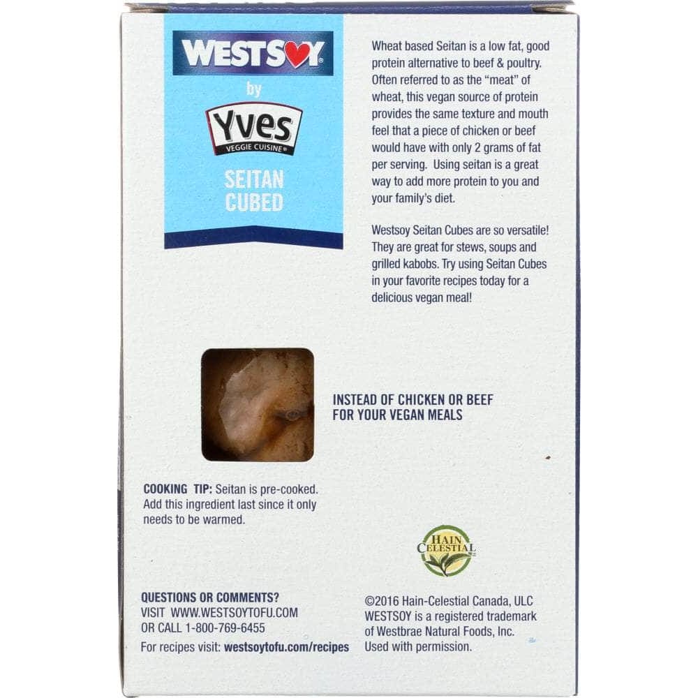 Westsoy Westsoy Seitan Cubed Wheat Protein, 8 oz