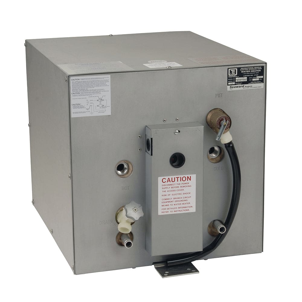 Whale Seaward 11 Gallon Hot Water Heater w/ Front Heat Exchanger - Galvanized Steel - 240V - 1500W - Marine Plumbing & Ventilation | Hot