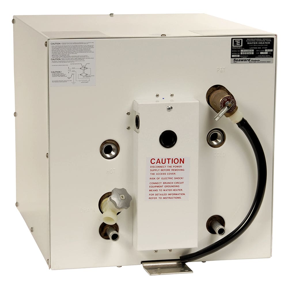 Whale Seaward 11 Gallon Hot Water Heater w/ Front Heat Exchanger - White Epoxy - 240V - 1500W - Marine Plumbing & Ventilation | Hot Water