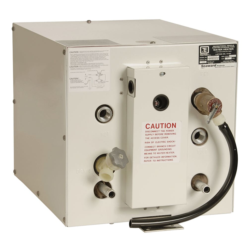 Whale Seaward 6 Gallon Hot Water Heater w/ Front Heat Exchanger - White Epoxy - 240V - 1500W - Marine Plumbing & Ventilation | Hot Water