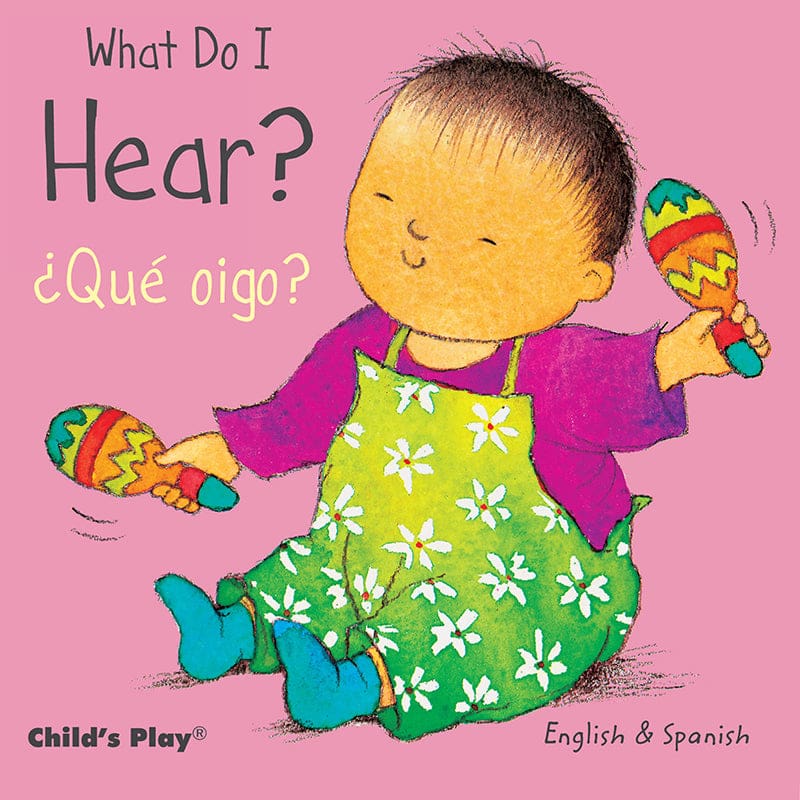 What Do I Hear Board Book Que Oigo (Pack of 8) - Books - Childs Play Books