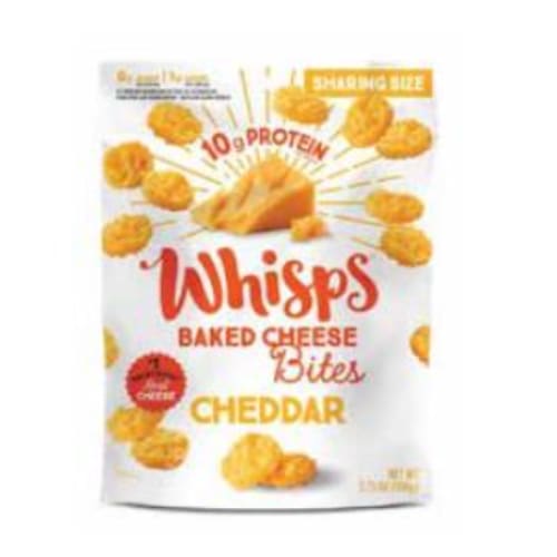 WHISPS: Bites Cheddar Cheese 3.75 oz (Pack of 4) - Grocery > Snacks > Chips > Snacks Other - WHISPS