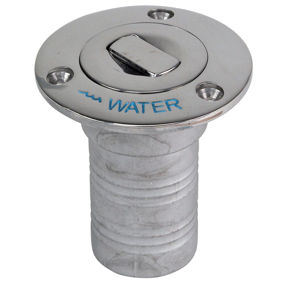 Whitecap Bluewater Push Up Deck Fill - 1-1/ 2 Hose - Water - Marine Hardware | Deck Fills - Whitecap