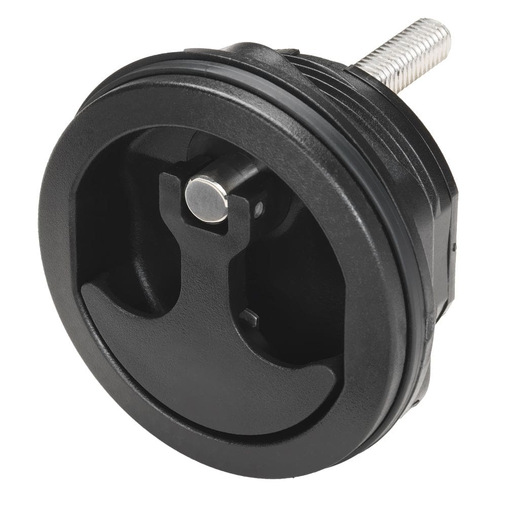 Whitecap Compression Handle Black Nylon Non-Locking - 1/ 4 Turn - Marine Hardware | Latches - Whitecap