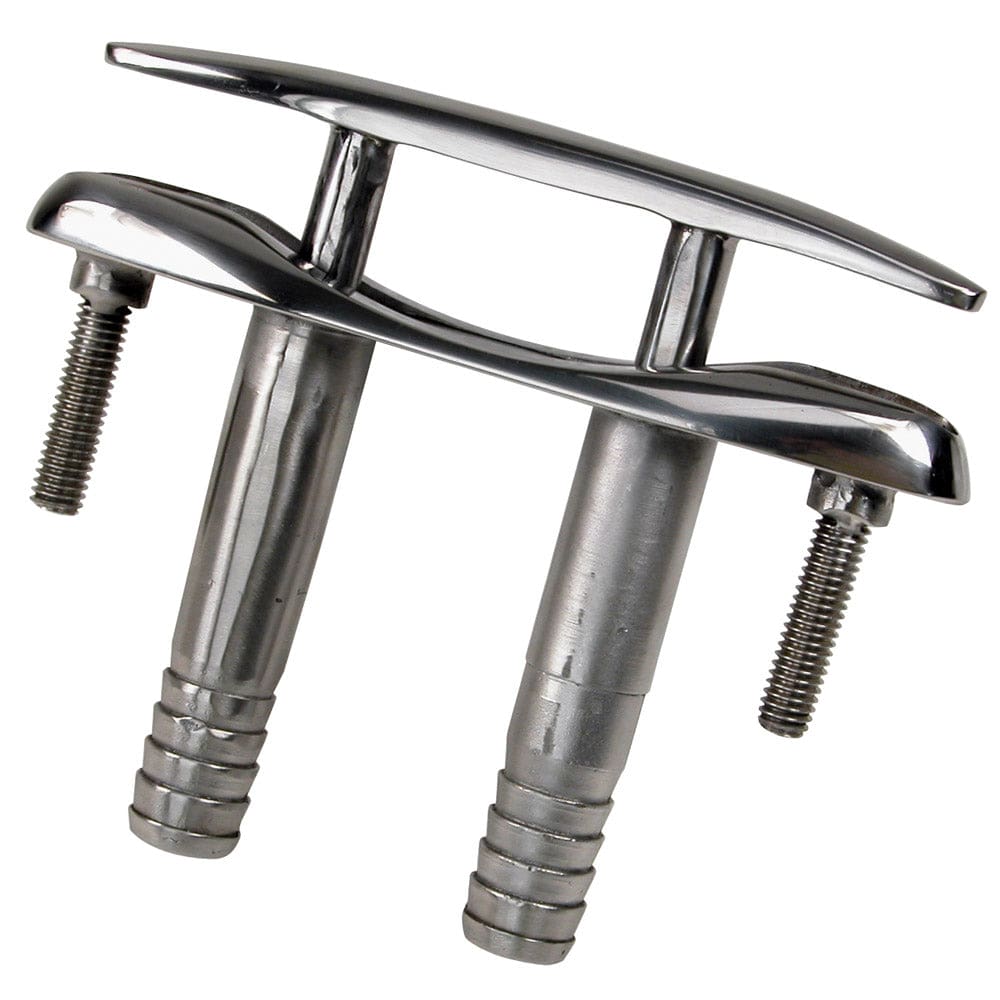 Whitecap E-Z Push Up Stainless Steel Cleat - 6 - Marine Hardware | Cleats - Whitecap