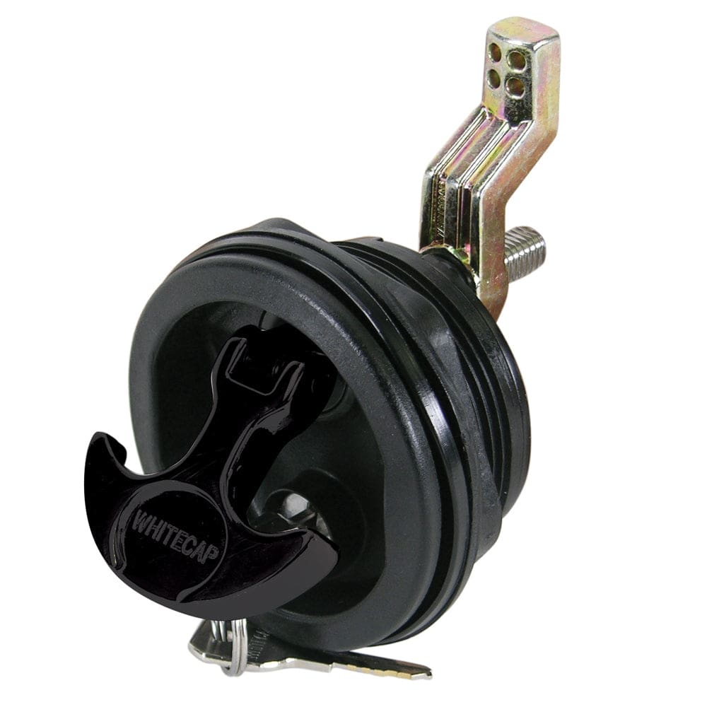 Whitecap T-Handle Latch - Nylon Black/ Black - Locking - Marine Hardware | Latches - Whitecap