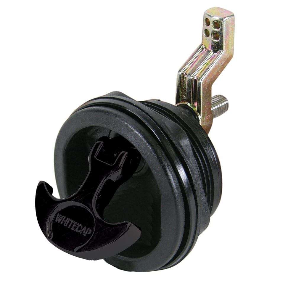 Whitecap T-Handle Latch - Nylon Black/ Black - Non-Locking - Marine Hardware | Latches - Whitecap