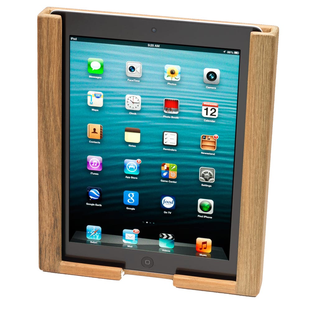 Whitecap Teak iPad Holder - Marine Hardware | Teak,Boat Outfitting | Deck / Galley - Whitecap