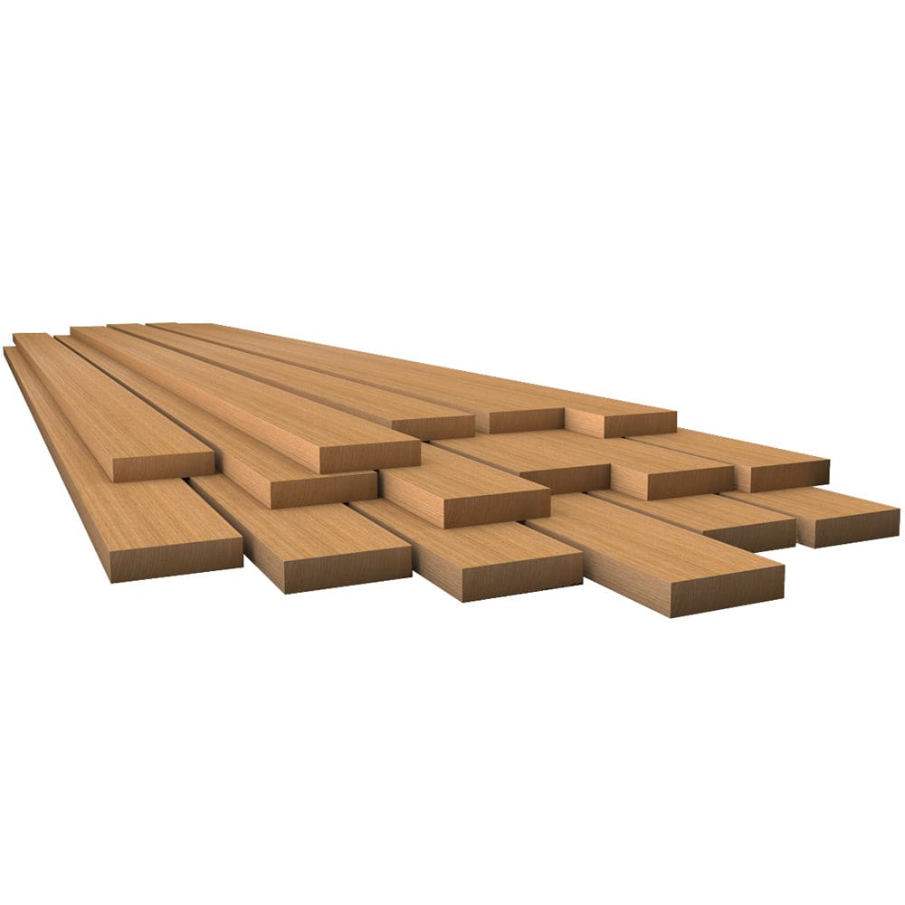 Whitecap Teak Lumber - 7/ 8 x 7/ 8 x 30 - Marine Hardware | Teak Lumber - Whitecap
