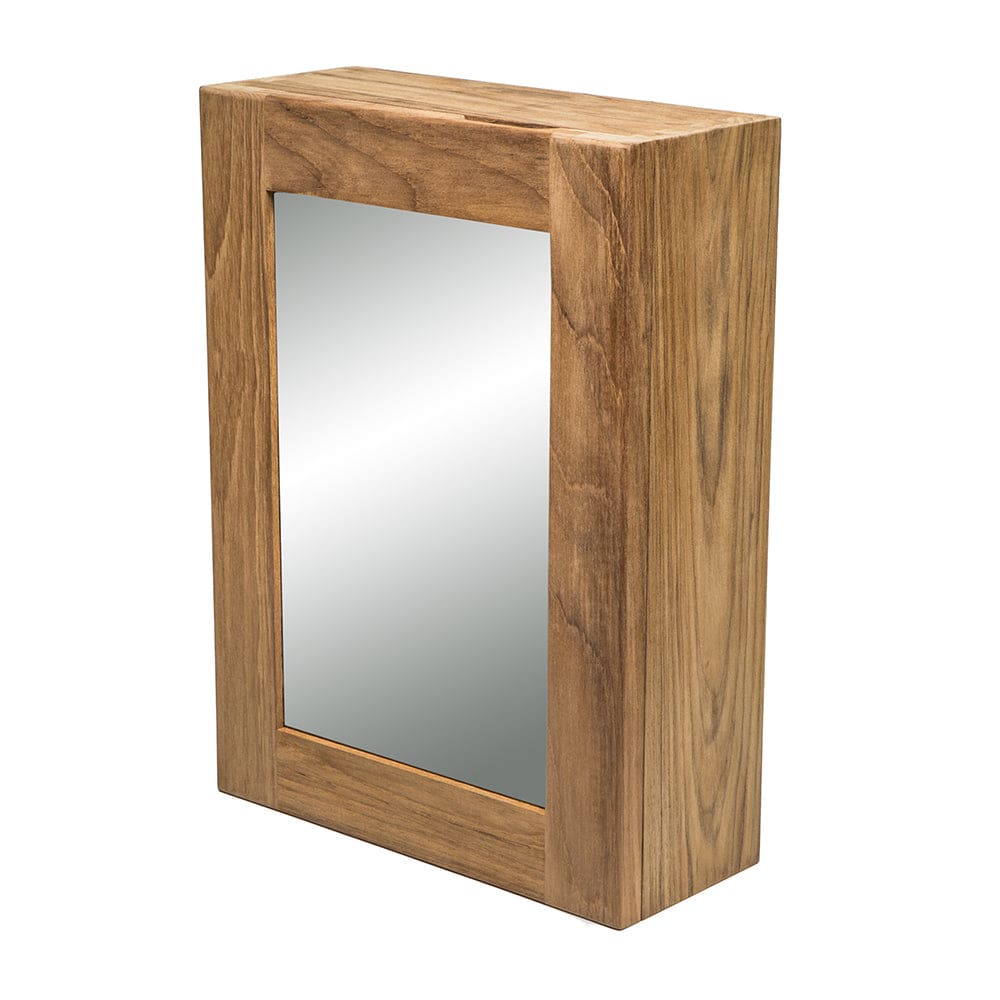 Whitecap Teak Medicine Chest w/ Mirror - Marine Hardware | Teak,Boat Outfitting | Deck / Galley - Whitecap