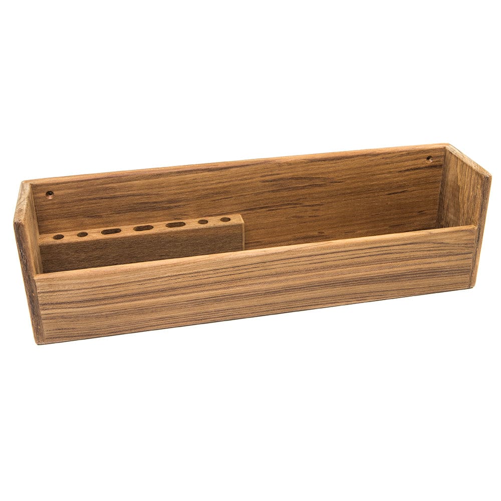 Whitecap Teak Navigation Rack - Marine Hardware | Teak,Boat Outfitting | Deck / Galley - Whitecap