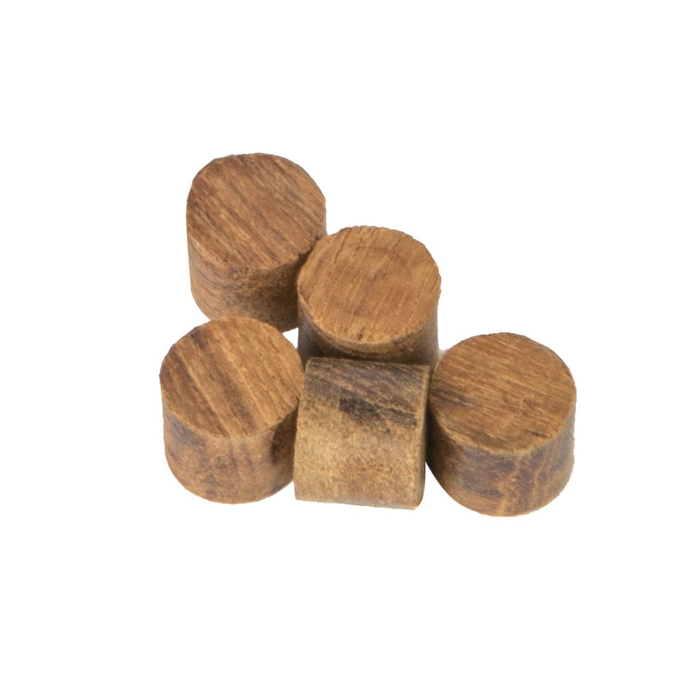 Whitecap Teak Plugs - 1/ 2 - 20 Pack (Pack of 5) - Marine Hardware | Teak - Whitecap