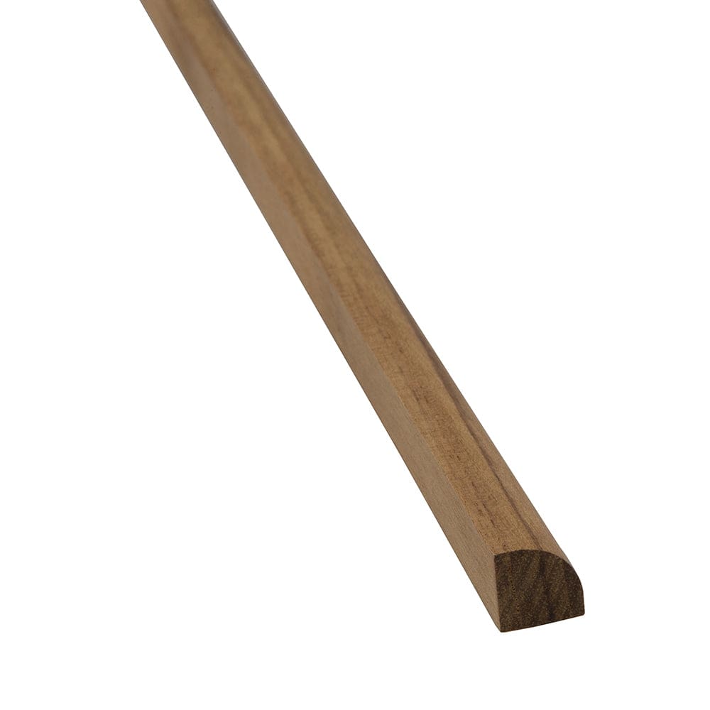 Whitecap Teak Quarter Round Molding Large - 5’ - Marine Hardware | Teak - Whitecap