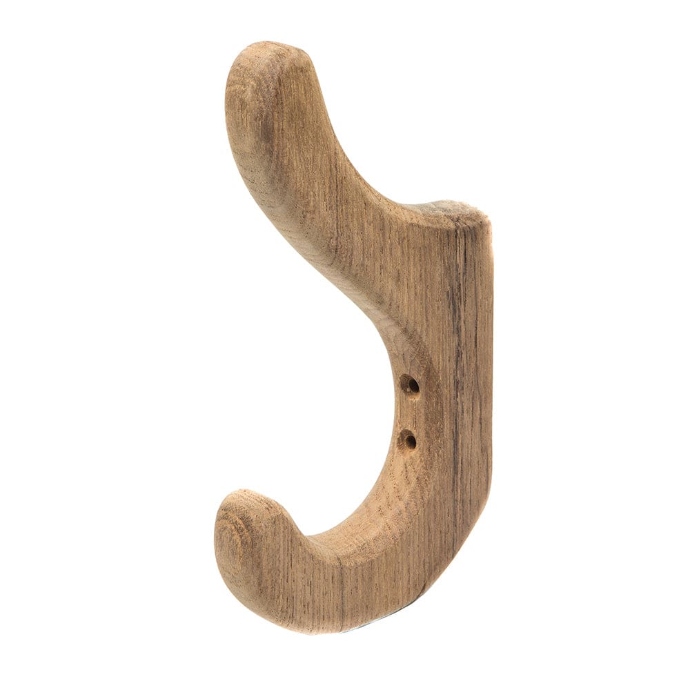 Whitecap Teak Utility Hook - Marine Hardware | Teak,Boat Outfitting | Deck / Galley - Whitecap