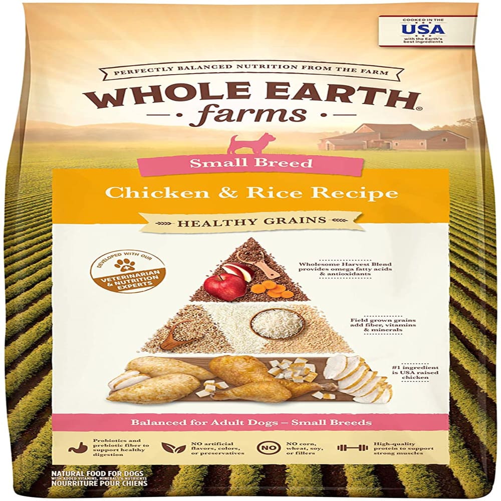 Whole Earth Dog Grain Sbr Chicken N 12Lbs - Pet Supplies - Whole