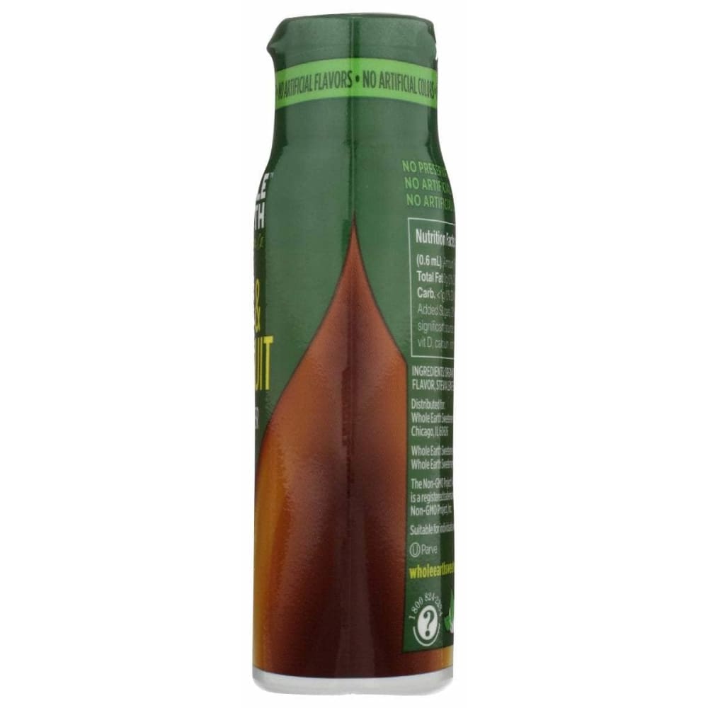 WHOLE EARTH Grocery > Cooking & Baking > Sugars & Sweeteners WHOLE EARTH Stevia and Monk Fruit Liquid Sweetener Vanilla Flavor, 1.62 oz