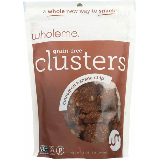 WHOLEME WHOLEME Cinnamon Banana Chip Grain Free Clusters, 8 oz