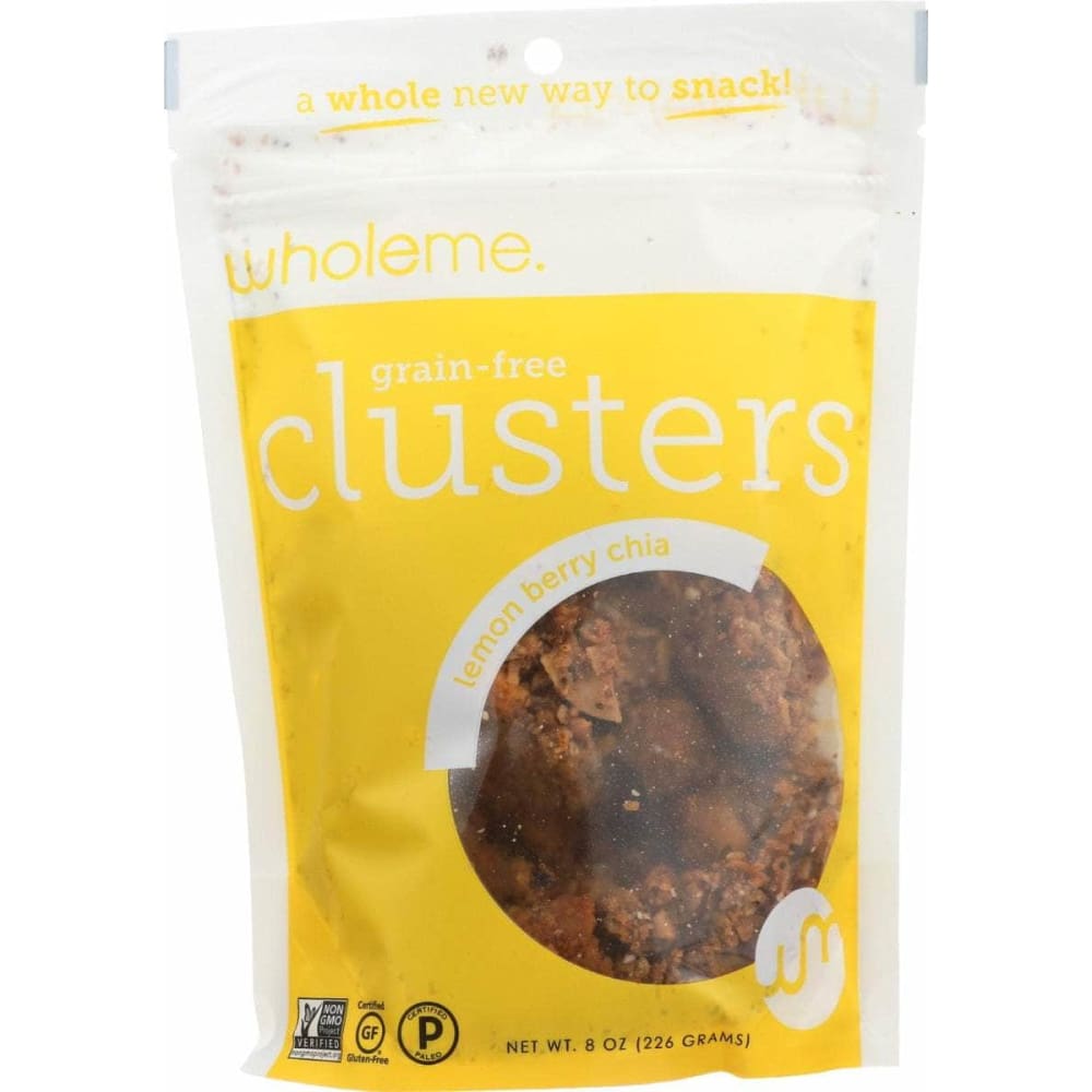 WHOLEME WHOLEME Lemon Berry Chia Grain Free Clusters, 8 oz