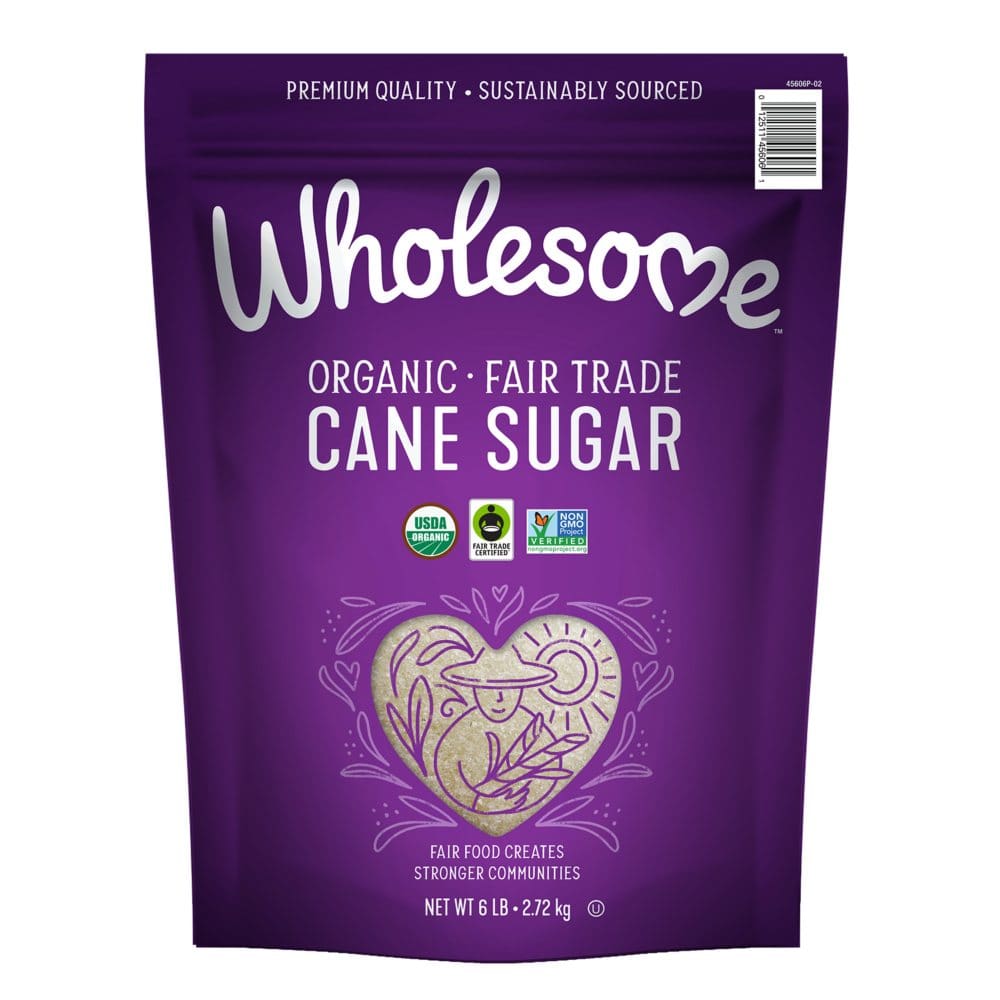 Wholesome Organic Cane Sugar (6 lbs.) - Baking Goods - Wholesome Organic