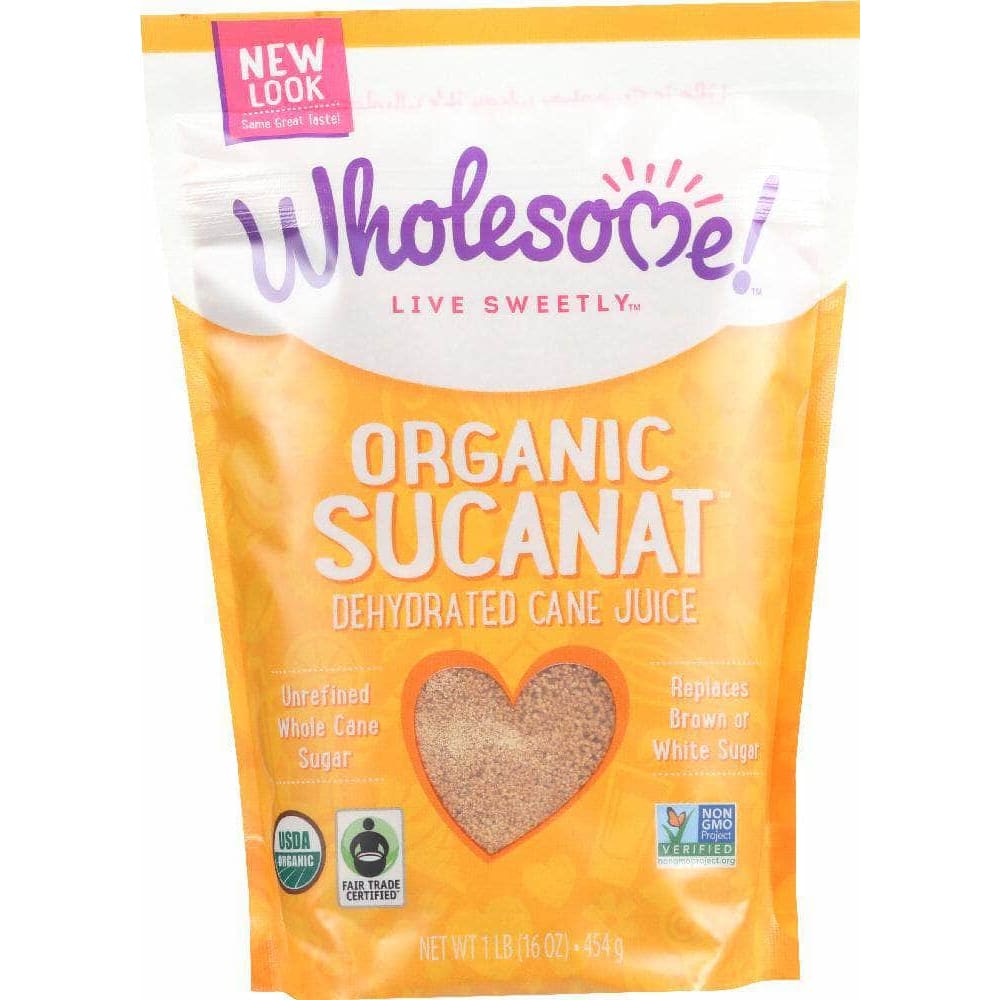 Wholesome Wholesome Sucanat Organic Whole Cane Sugar, 16 oz