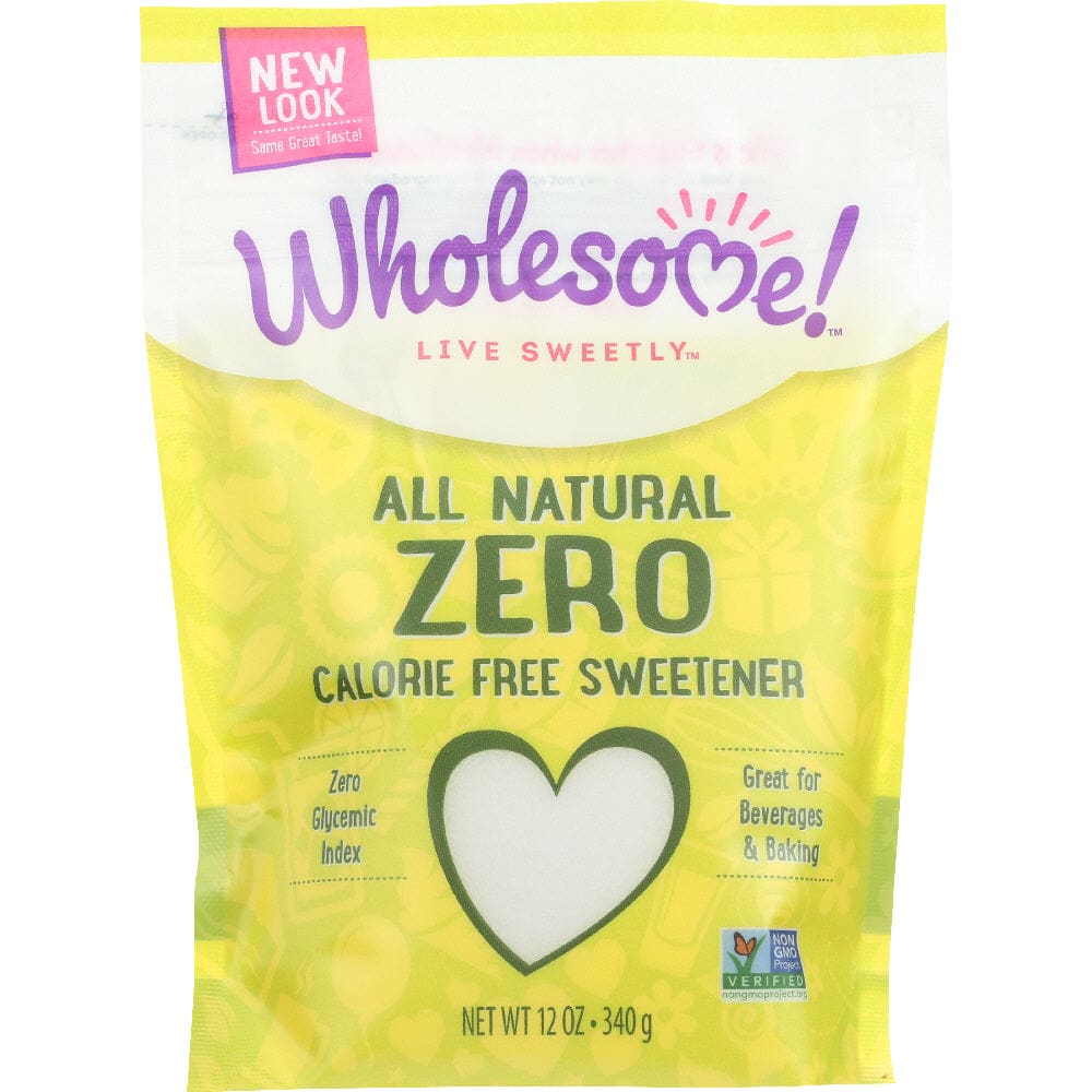 WHOLESOME: Sweetener Zero Pouch 12 oz (Pack of 4) - Sugars & Sweeteners - WHOLESOME