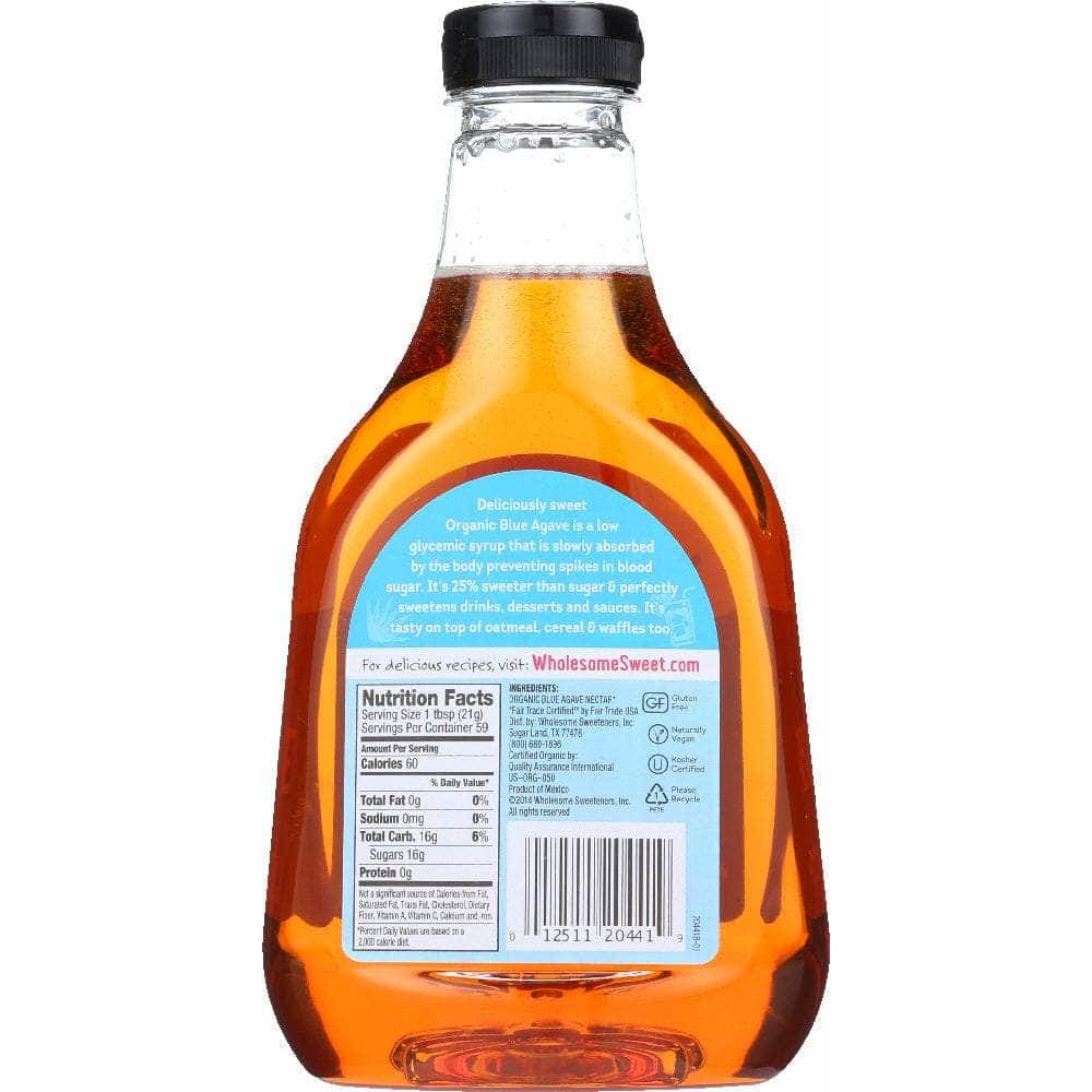 Wholesome Wholesome Sweeteners Organic Blue Agave, 44 oz