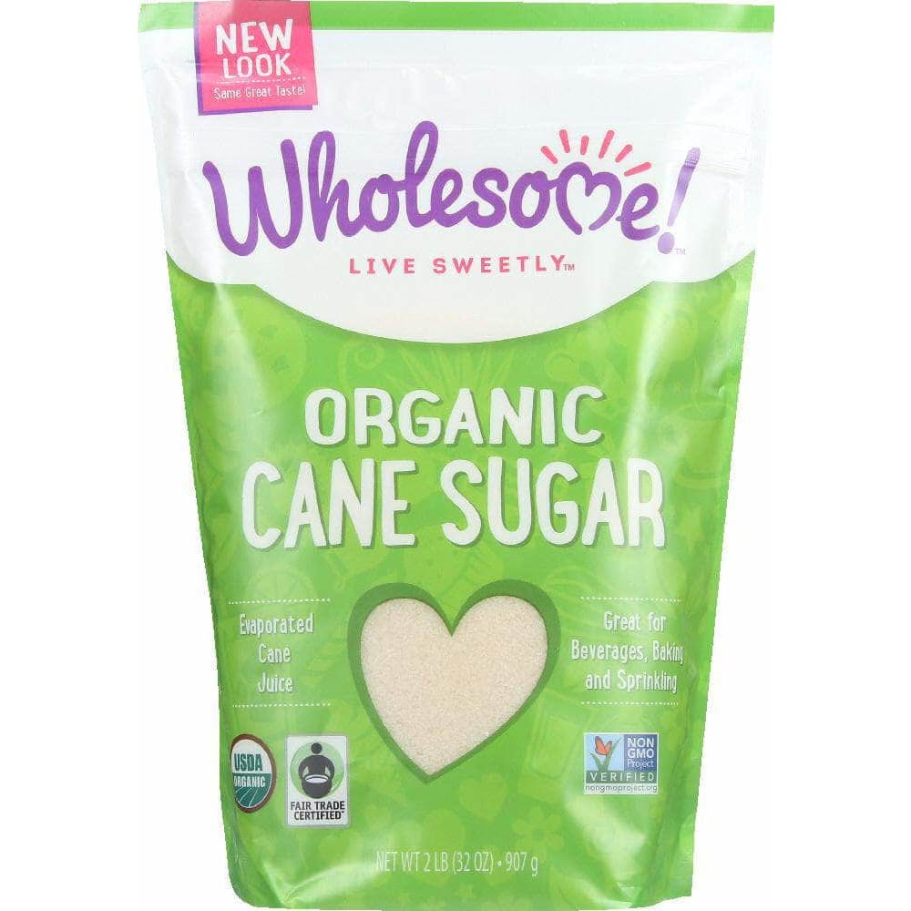 Wholesome Wholesome Sweeteners Organic Cane Sugar, 32 oz