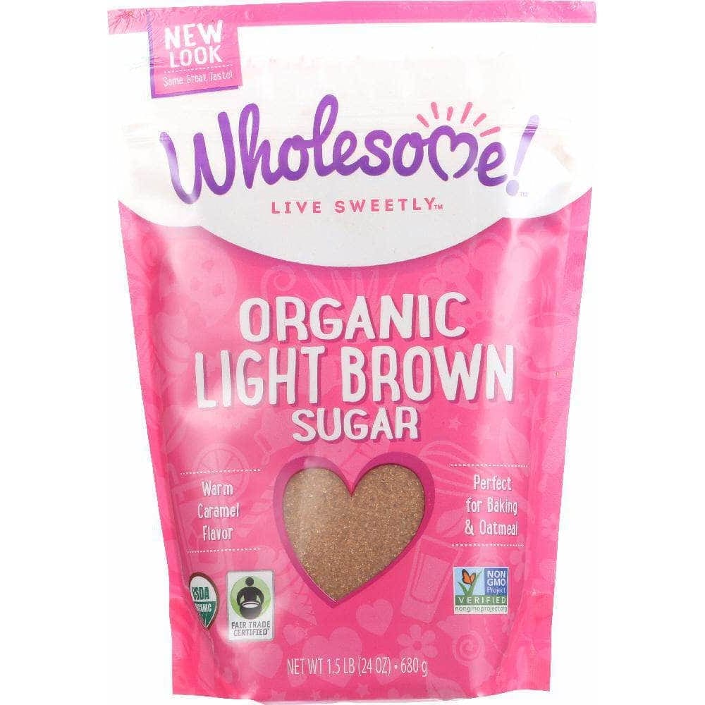 Wholesome Wholesome Sweeteners Organic Light Brown Sugar, 24 oz