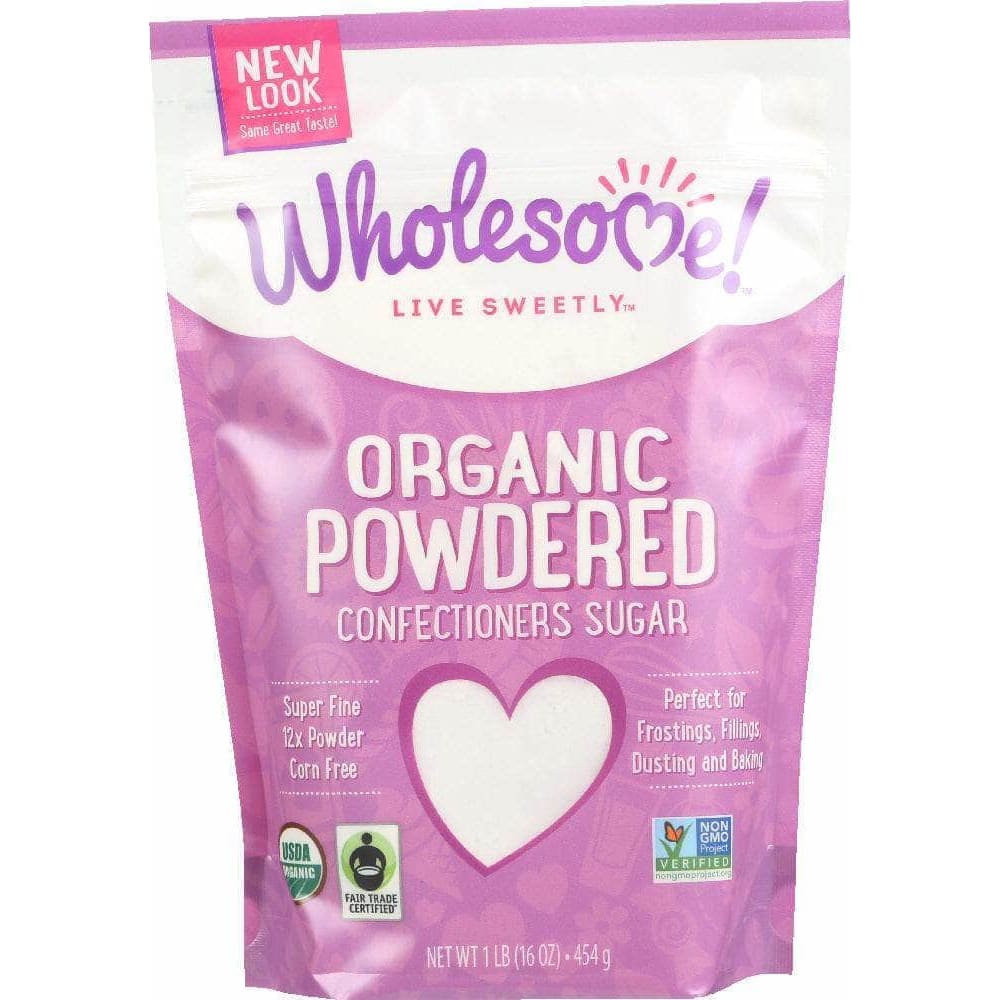 Wholesome Wholesome Sweeteners Organic Powdered Sugar, 16 oz