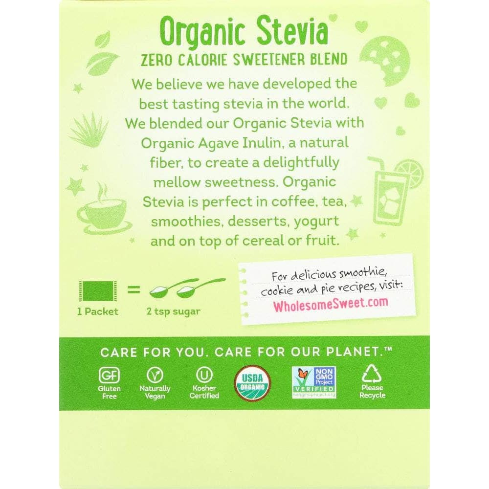 Wholesome Wholesome Sweeteners Organic Stevia 35 Packets, 1.23 oz