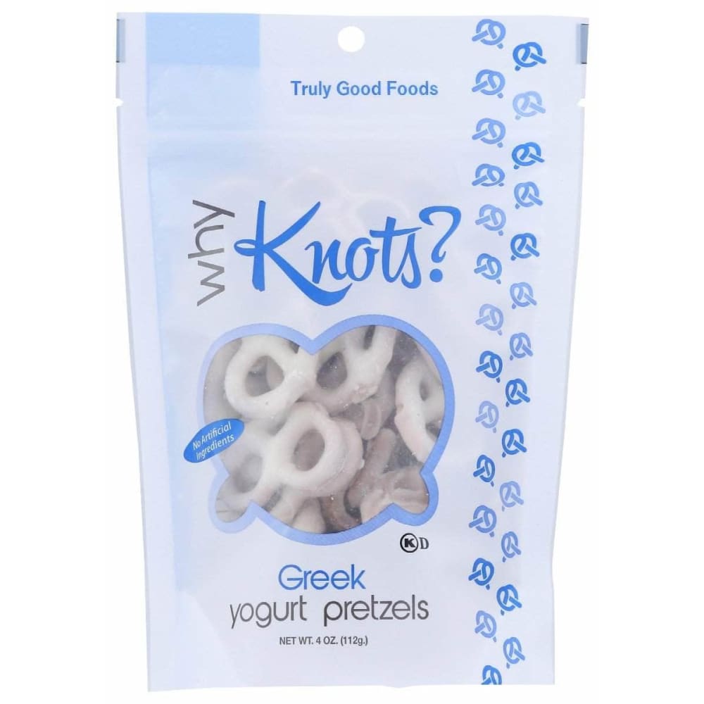 WHY KNOTS Why Knots Pretzel Greek Yogurt, 4 Oz