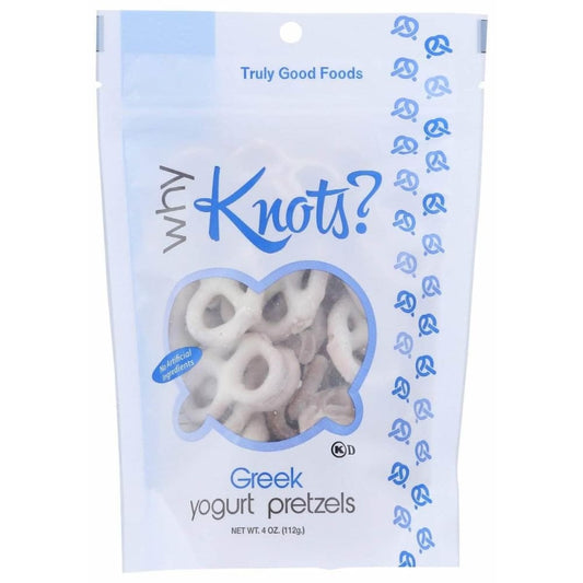 WHY KNOTS Why Knots Pretzel Greek Yogurt, 4 Oz