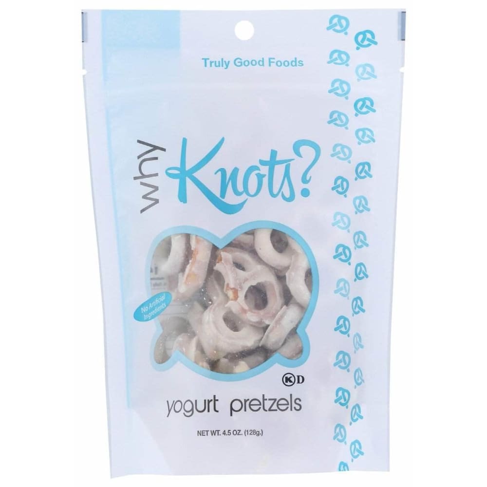 WHY KNOTS Why Knots Pretzel Yogurt Covrd, 4.5 Oz