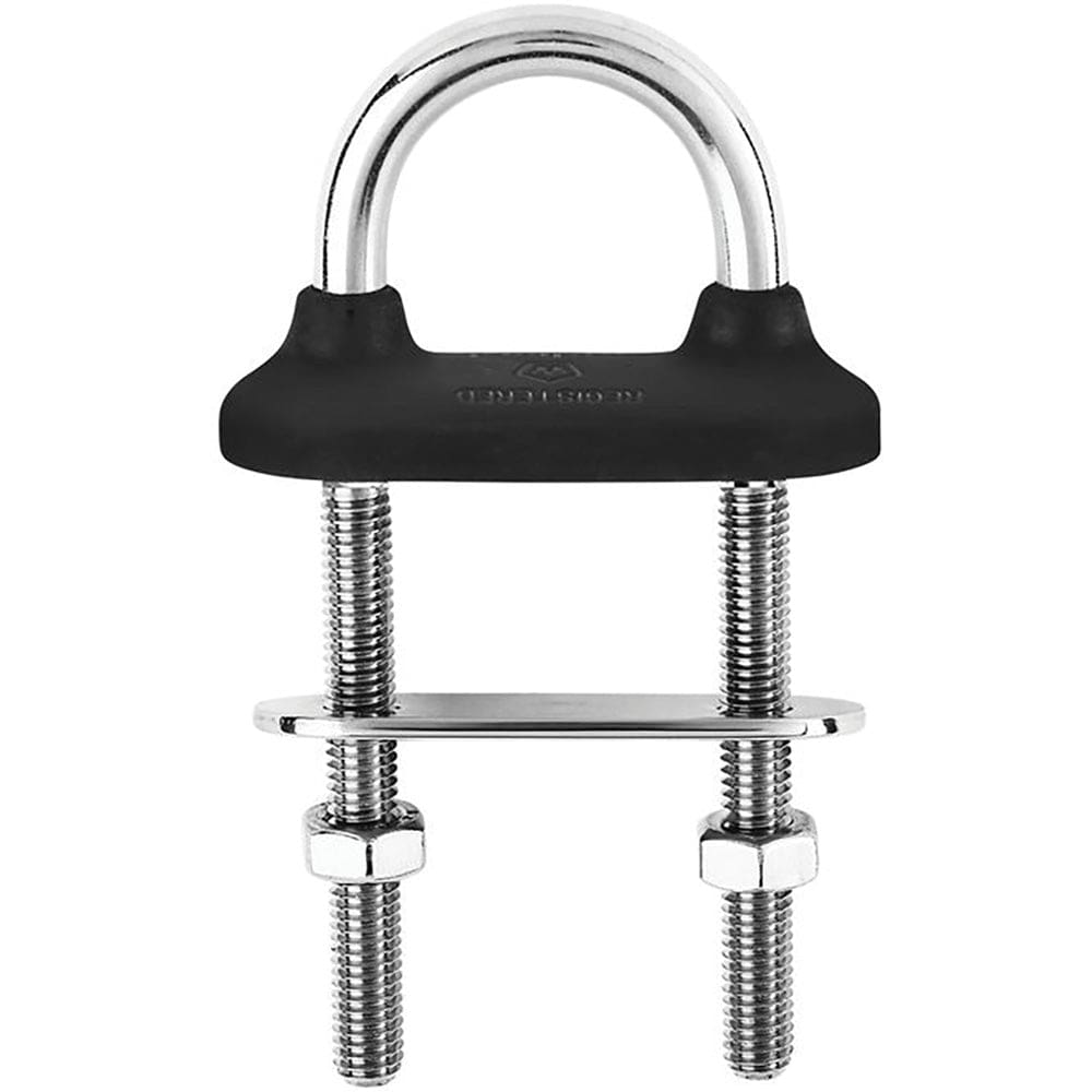 Wichard Black Watertight U-bolt - 5mm Diameter - 13/ 64 - 60mm Length - 2-23/ 64 - Sailing | Accessories - Wichard Marine