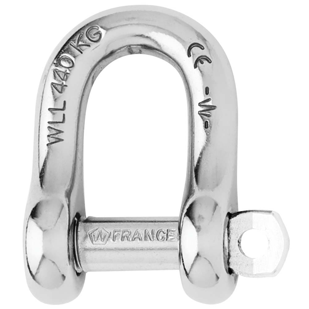 Wichard Captive Pin D Shackle - Diameter 8mm - 5/ 16 - Sailing | Shackles/Rings/Pins - Wichard Marine