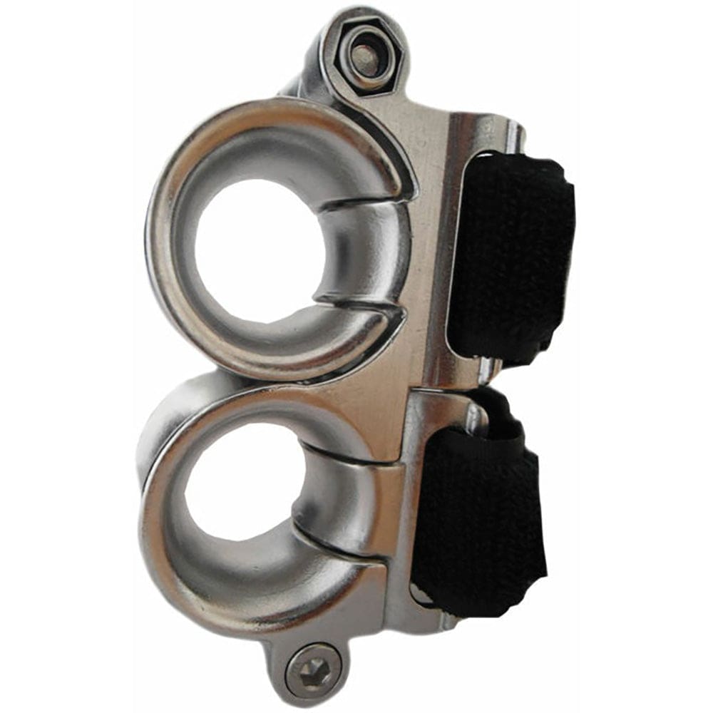 Wichard Double Fairlead - 25mm Diameter Stanchion w/ Webbing - Velcro Stipe - Sailing | Accessories - Wichard Marine